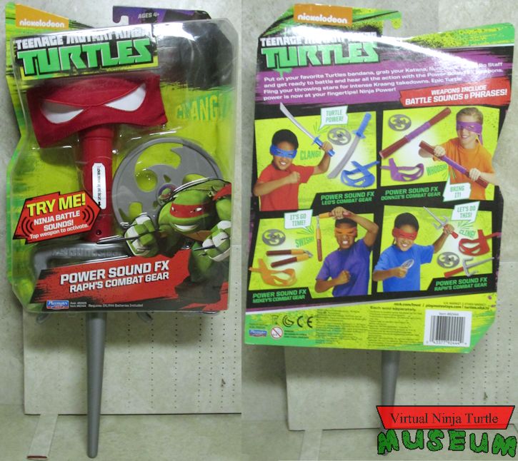 Raph's Combat Gear front and back